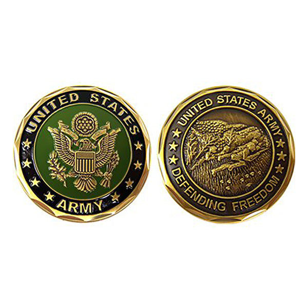 US Army Defending Freedom Challenge Coin