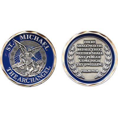 St. Michael the Archangle Challenge Coin