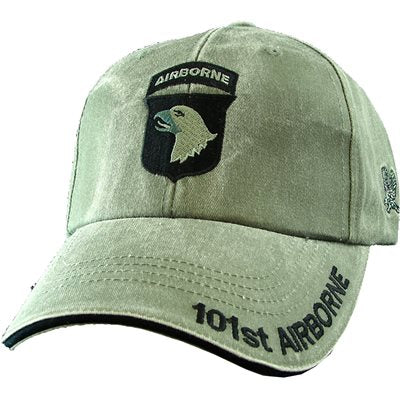 101st Airborne OD Cap