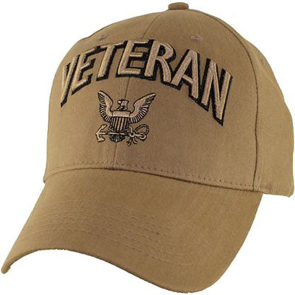 Navy Veteran Cap (Coyote Brown)