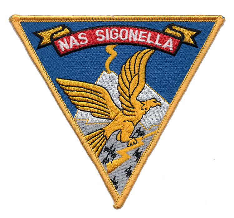 NAS Sigonella Iron On Patch