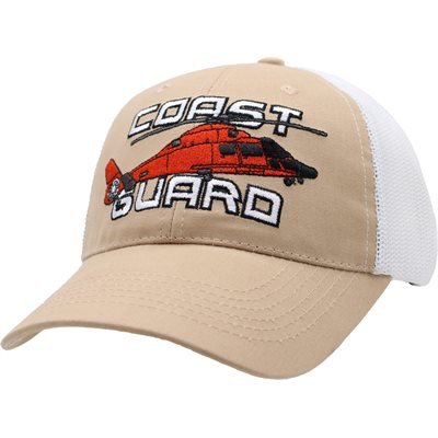 US Coast Guard Ball Cap Net Back