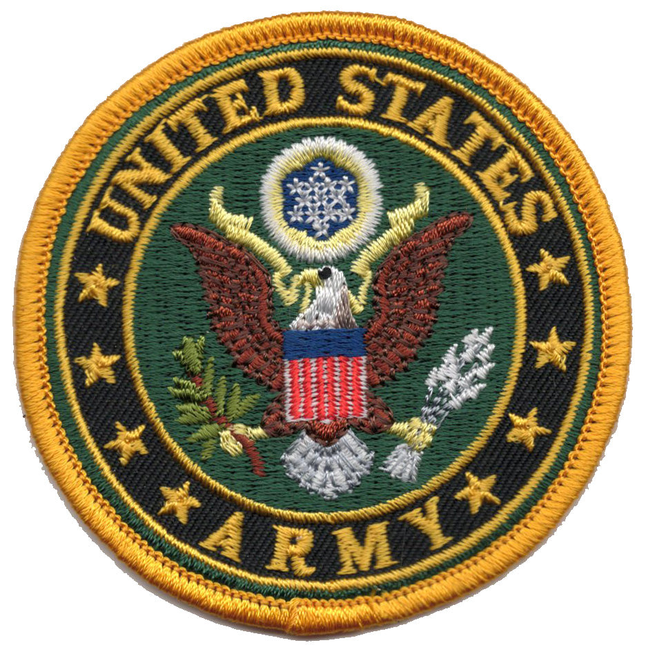 United States Army Iron On Patch