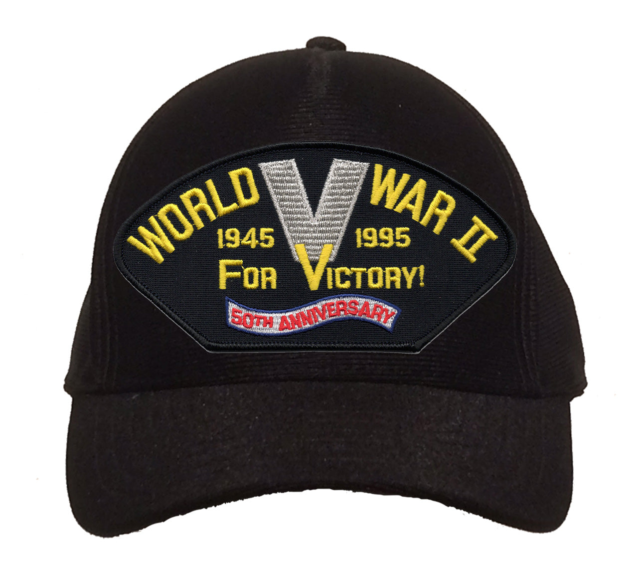 World War II V for Victory 50th Anniversary Cap