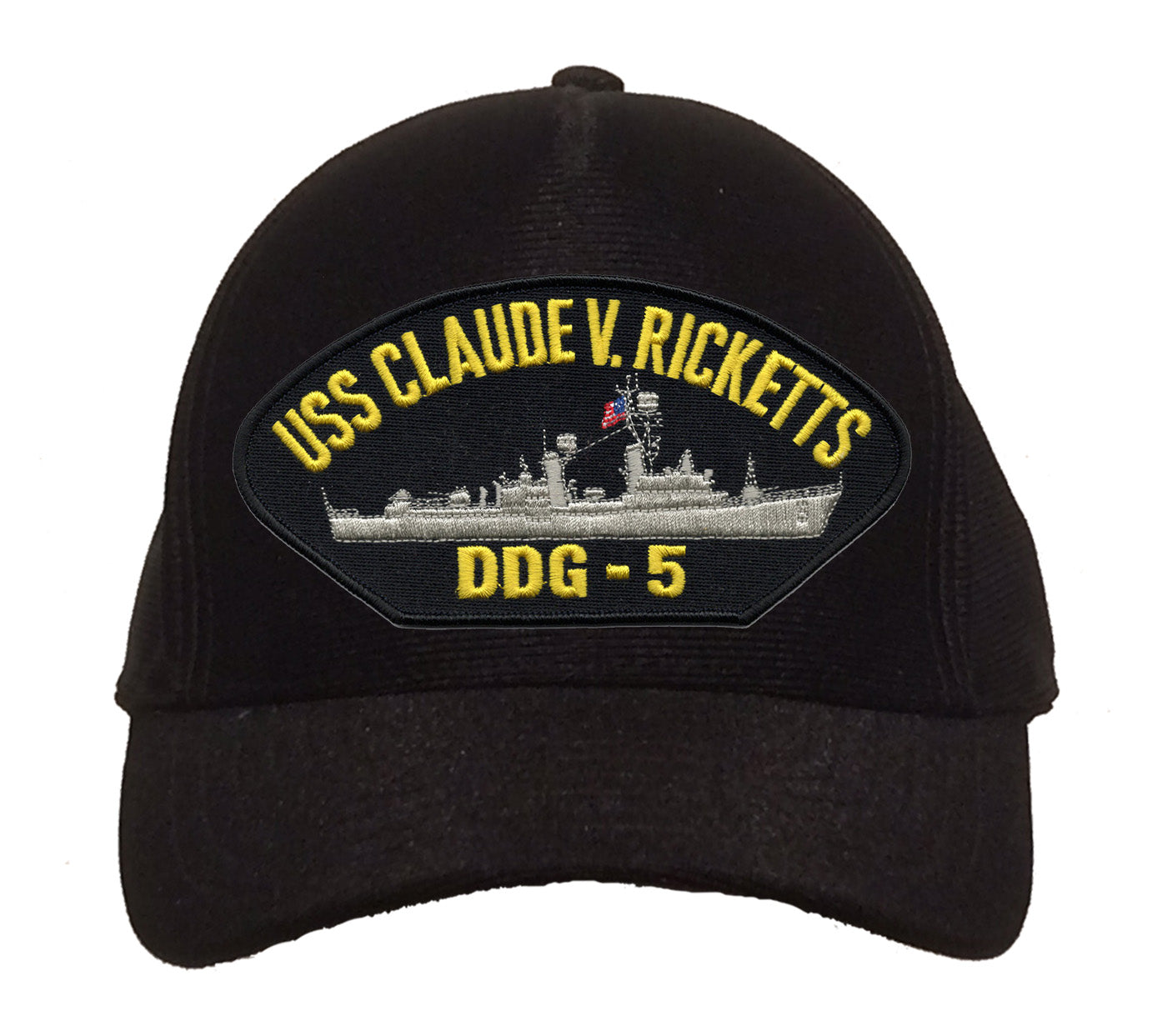 USS Claude V. Ricketts DDG-5 Cap