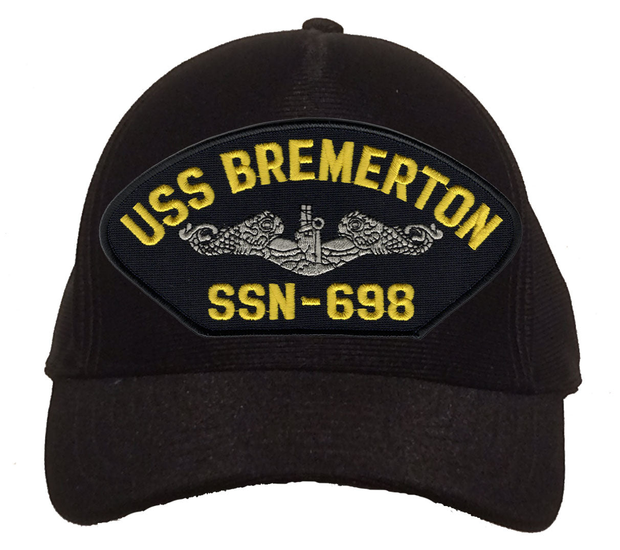 USS Bremerton SSN-698 Silver Dolphins Cap