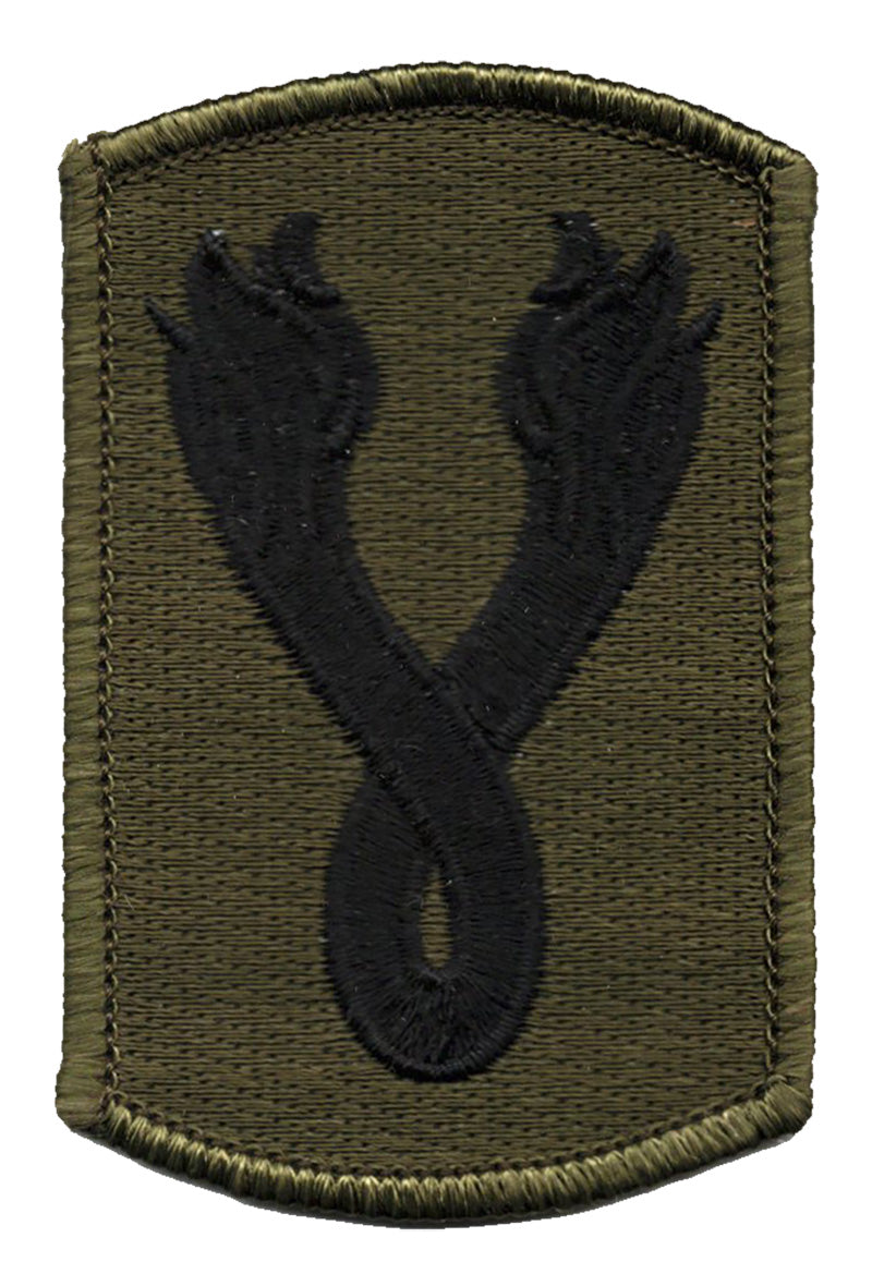 196th Infantry Brigade Iron On Patch