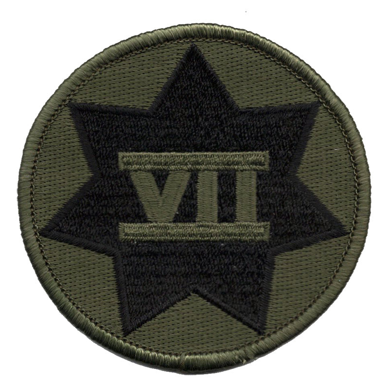 7th Corps Iron On Patch