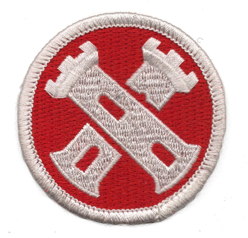16th Engineering Iron On Patch