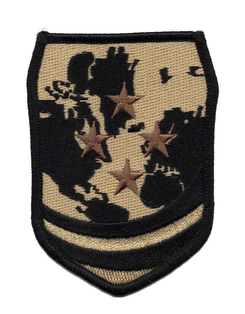 CINCLANT with 4 Stars Iron On Patch