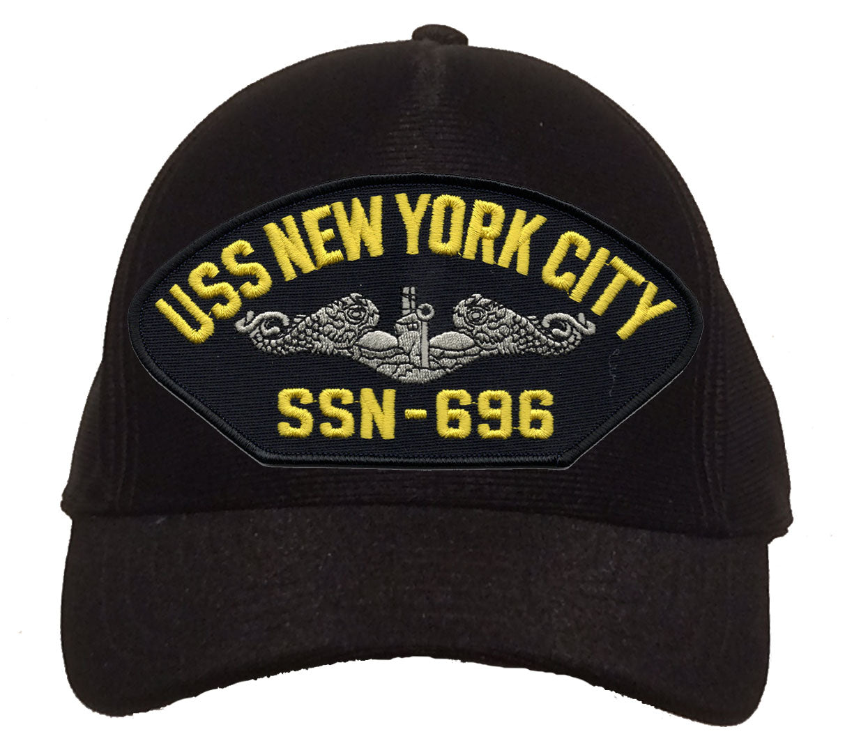 USS New York City SSN-696 Silver Dolphins Cap