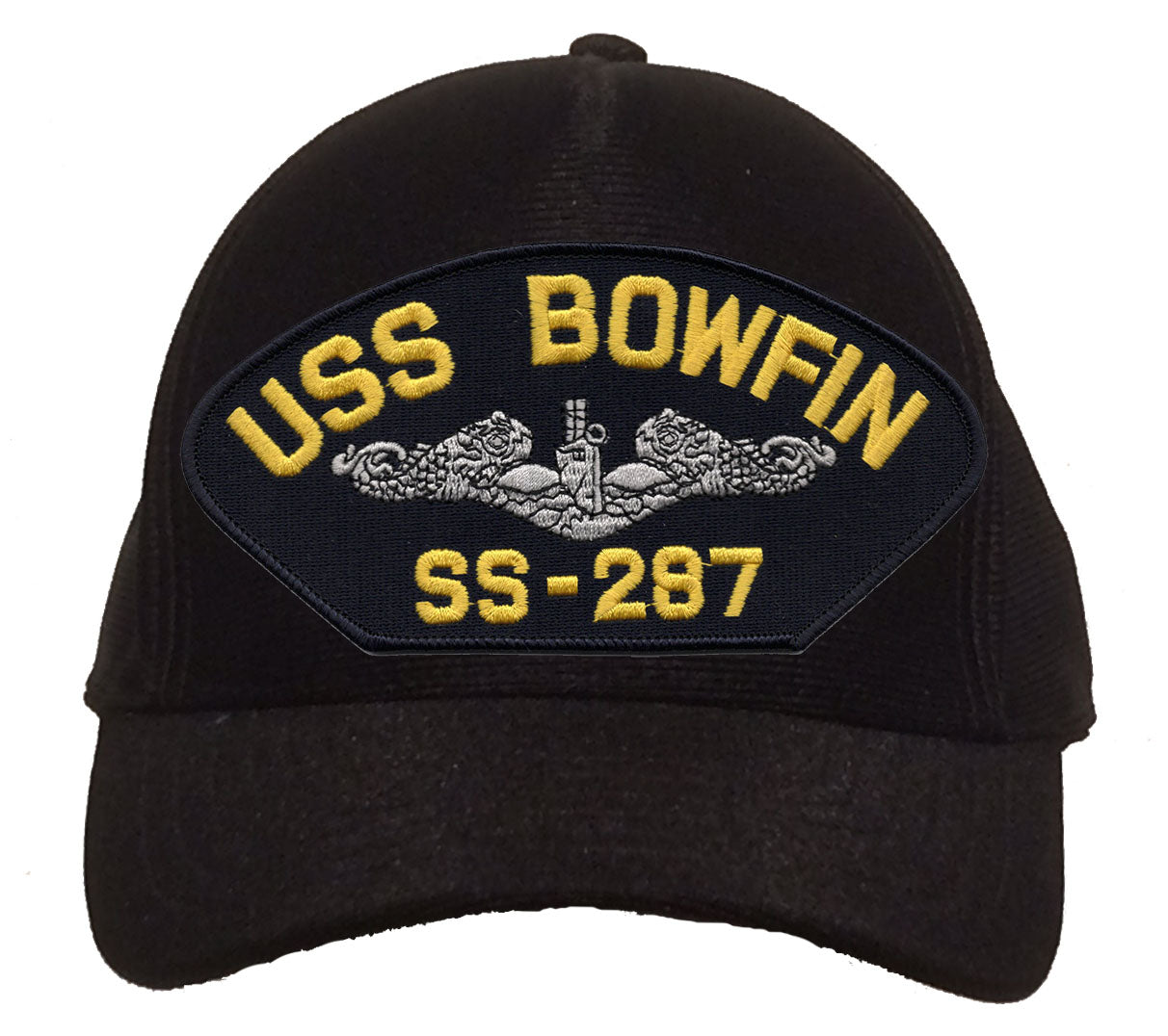 USS Bowfin SS-287 Silver Dolphins Cap