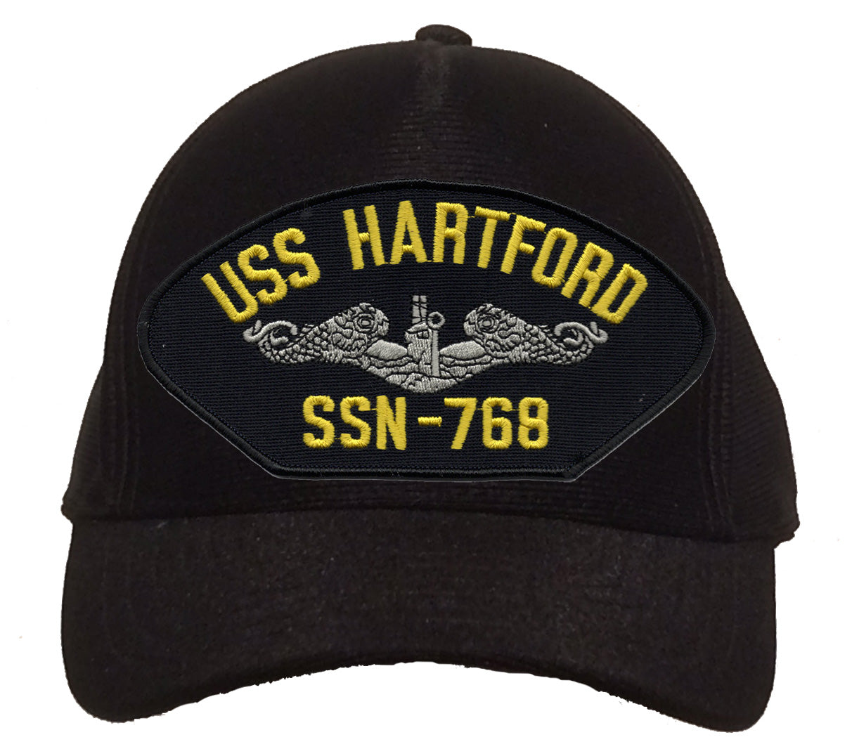 USS Hartford SSN-768 Silver Dolphins Cap