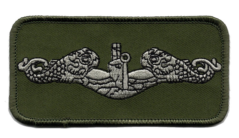 Submarine Enlisted Bar Iron On Patch