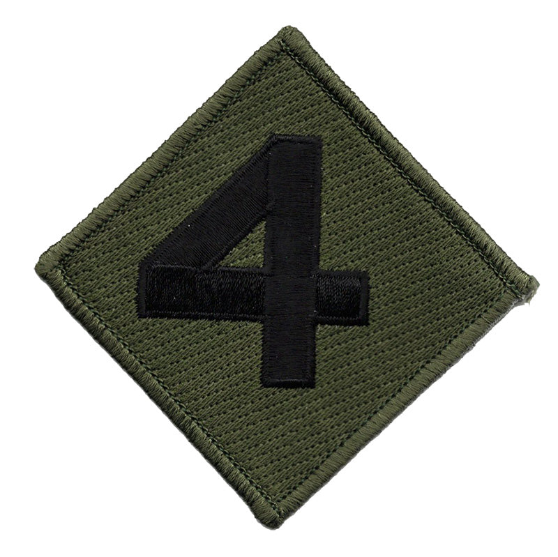 4th Marine Division Iron On Patch