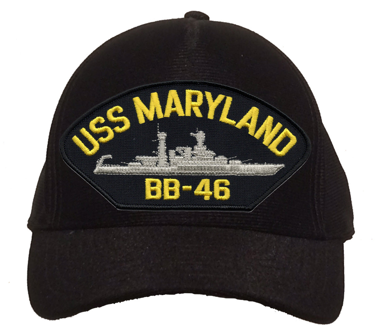 USS Maryland BB-46 Cap
