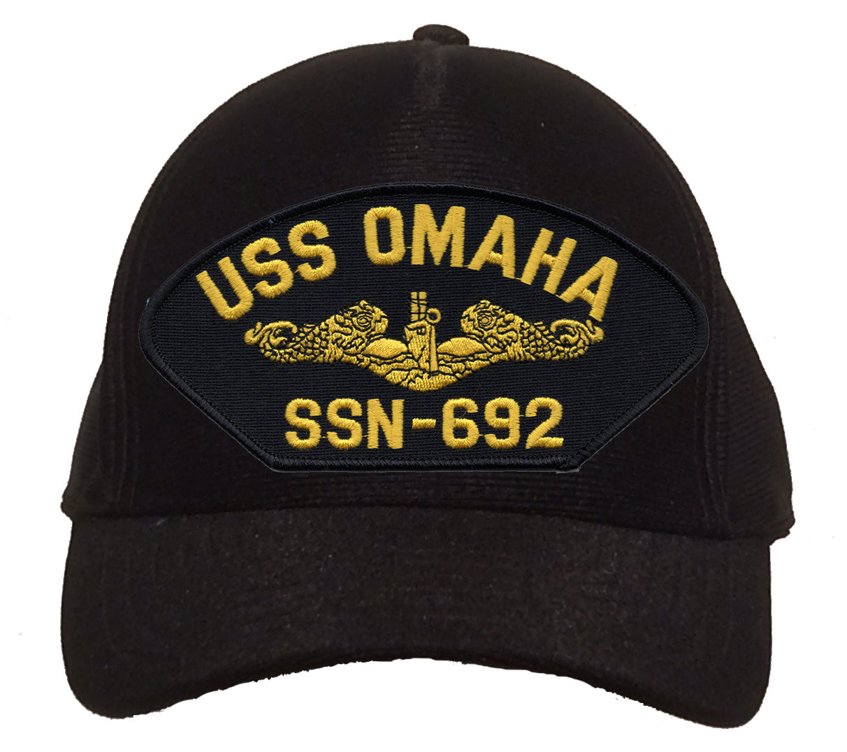 USS Omaha SSN-692 Gold Dolphins Cap