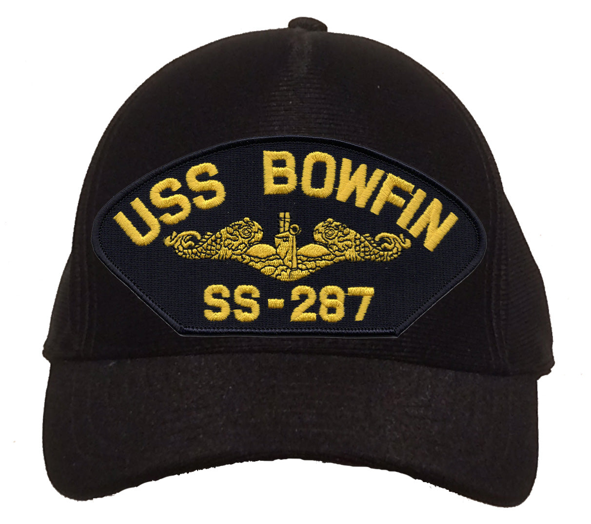 USS Bowfin SS-287 Gold Dolphins Cap