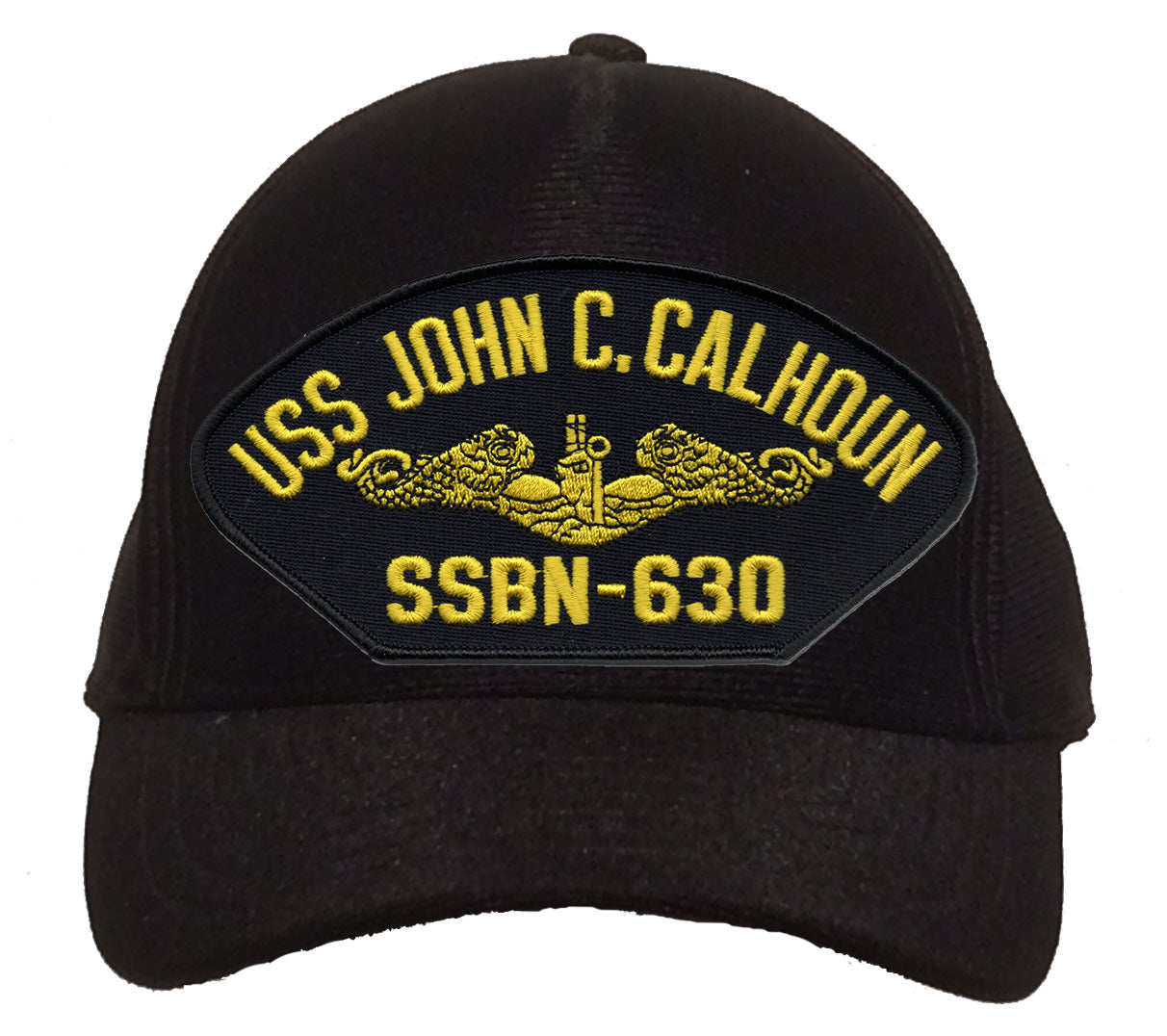 USS John C. Calhoun SSBN-630 Gold Dolphins Cap