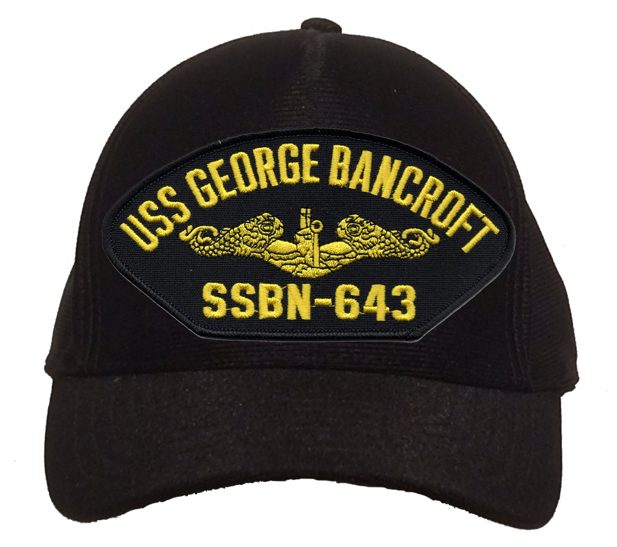USS George Bancroft SSBN-643 Gold Dolphins Cap