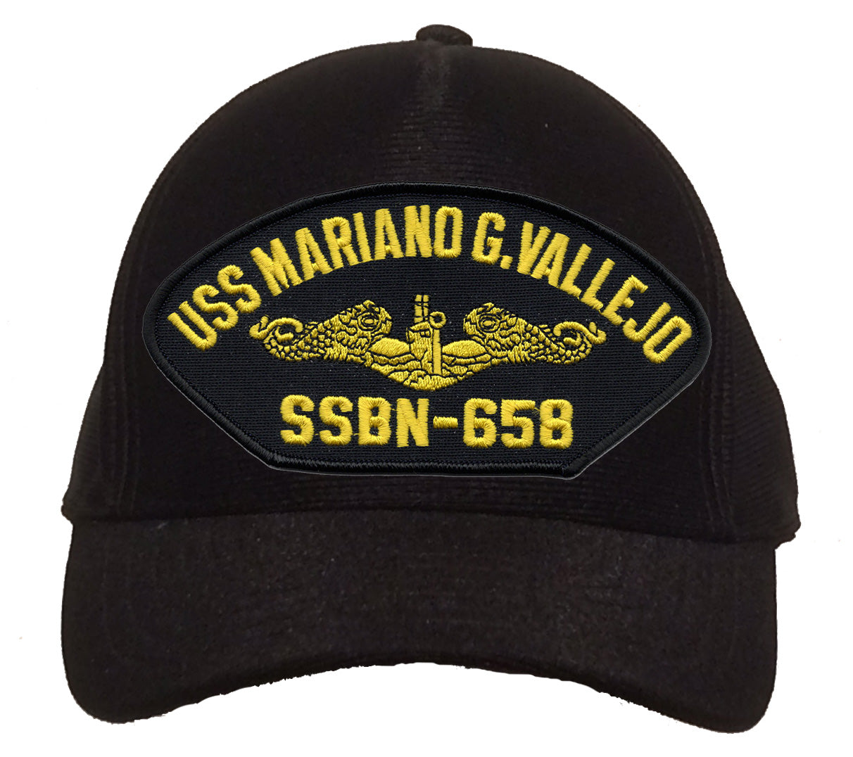 USS Mariano G. Vallejo SSBN-658 Gold Dolphins Cap