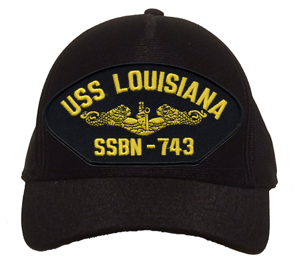 USS Louisiana SSBN-743 Gold Dolphins Cap