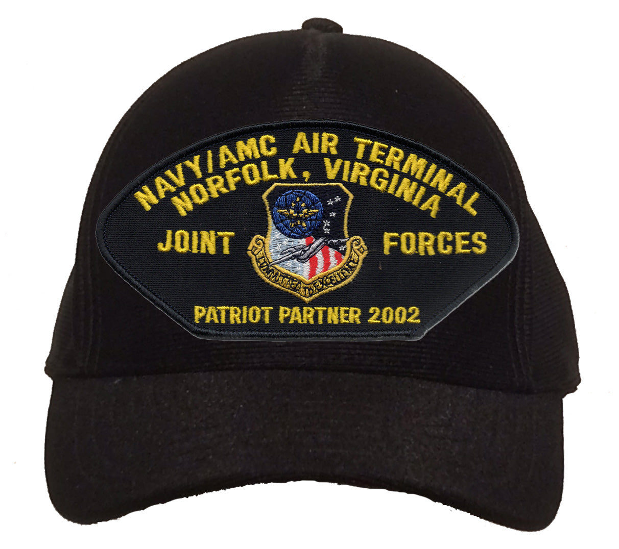 NAVY/AMC Air Terminal Norfolk, VA Joint Forces Patriot Partner 2002 Cap