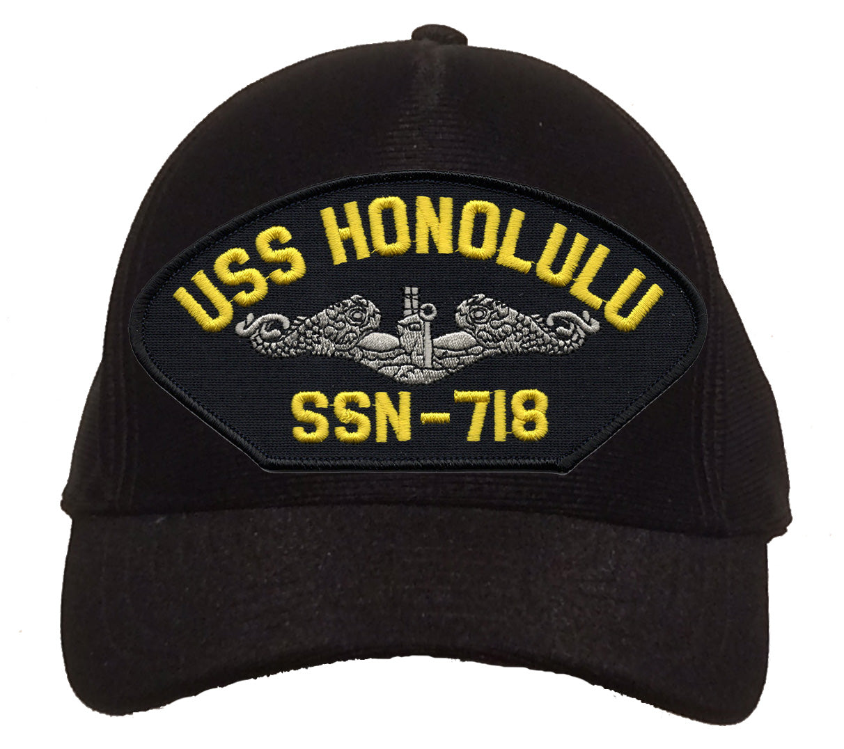 USS Honolulu SSN-718 Silver Dolphins Cap