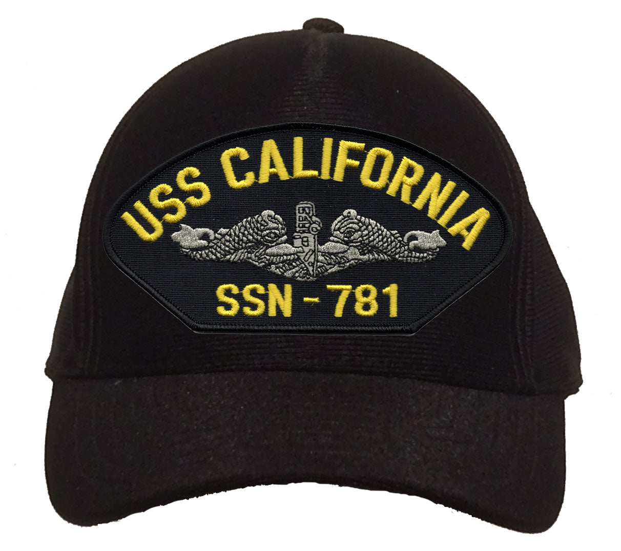 USS California SSN-781 Silver Dolphins Cap