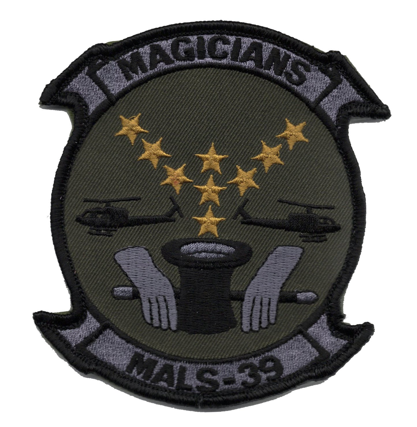 MALS-39 Magicians Hook and Loop Patch
