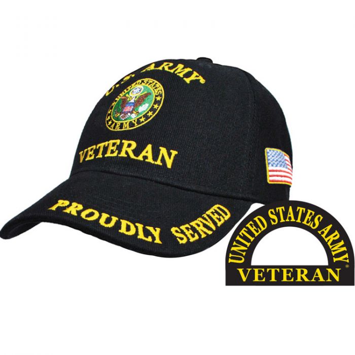Army Veteran Cap (Proudly Served)