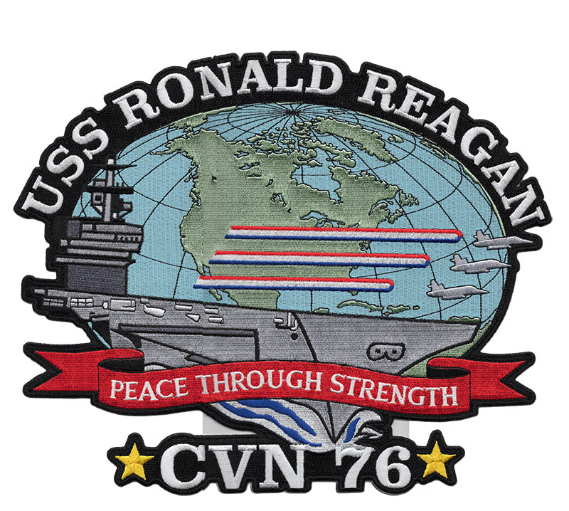 USS Ronald Reagan CVN-76 Jacket Patch