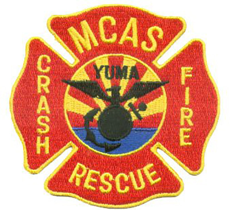 MCAS Yuma Crash Fire Rescue On Patch