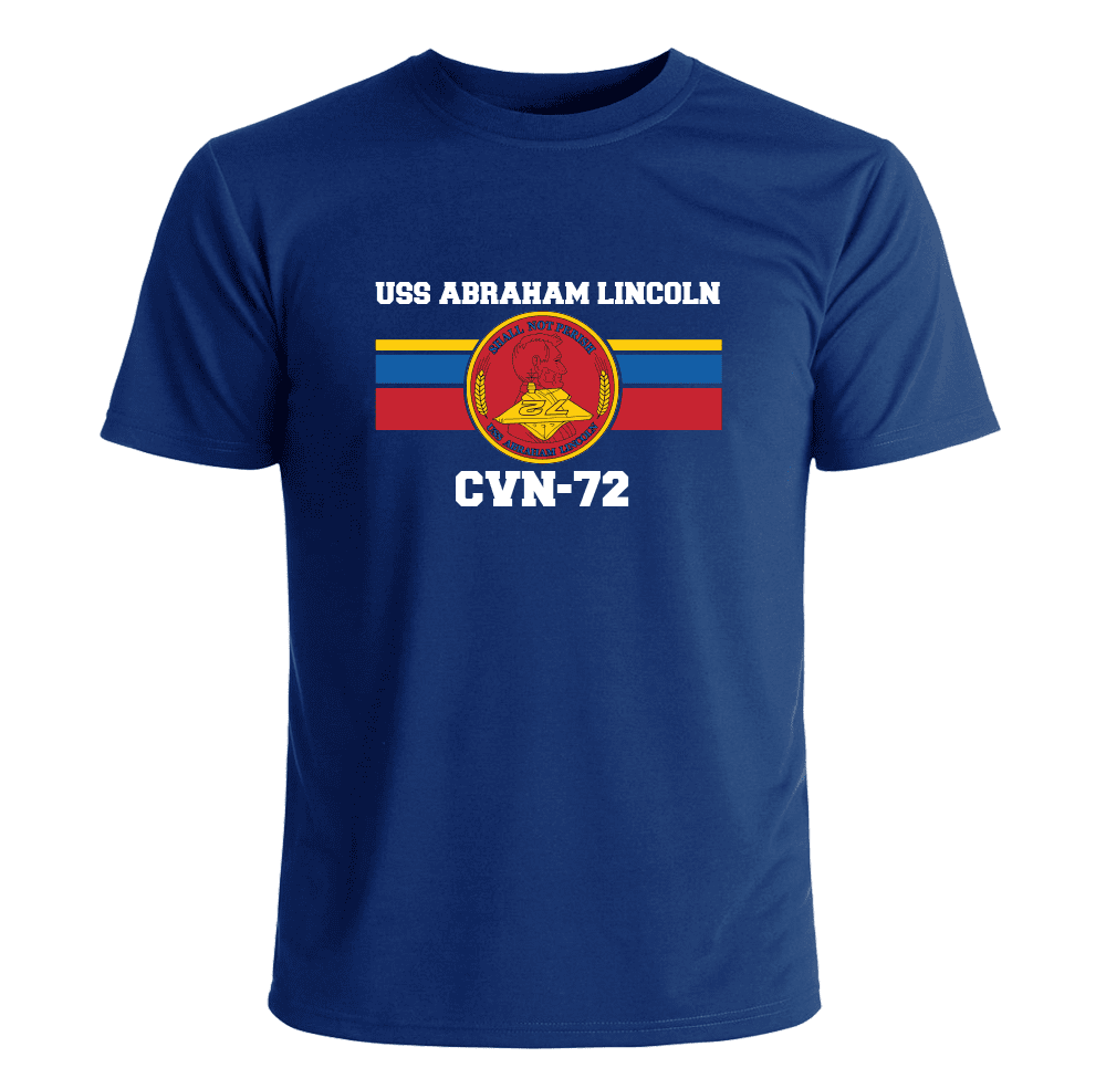 USS Abraham Lincoln CVN-72 Crest T-Shirt