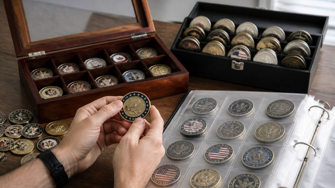 Best Ways to Organize Challenge Coins: A Collector's Guide