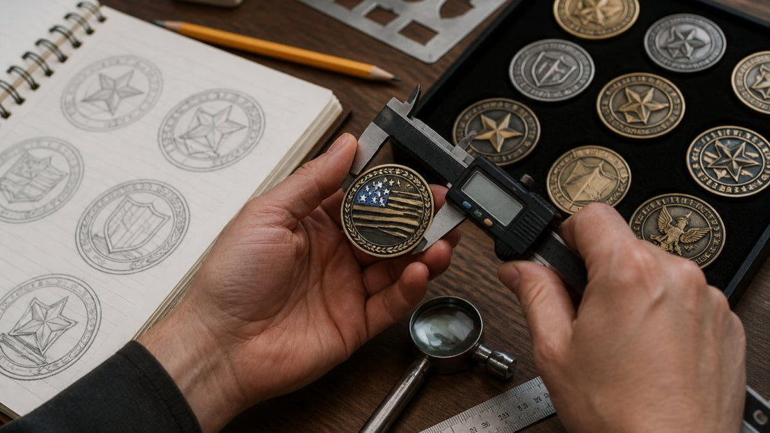 Choose the Right Font for Small Challenge Coins