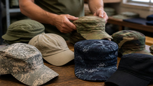 Custom Military Headwear for Veteran Organizations