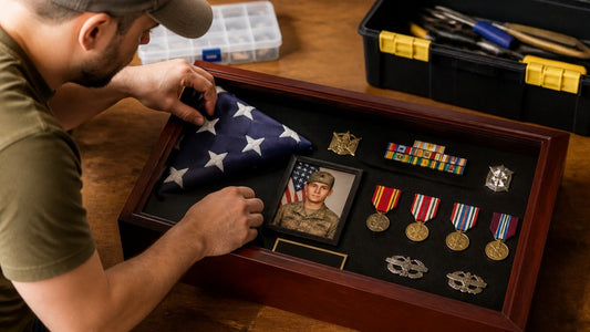 How to Build a Personalized Military Shadow Box?