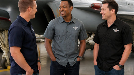 How to Style Modern Air Force Squadron Shirts