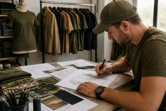 Respectful Military Themed Clothing Designs