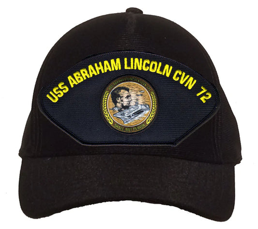 USS Abraham Lincoln CVN 72 Crest Cap
