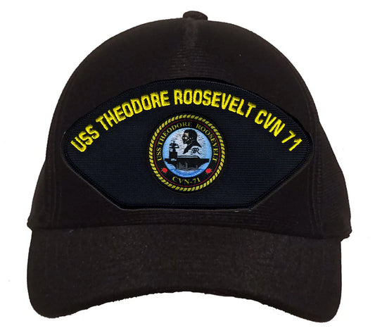 USS Theodore Roosevelt CVN 71 Crest Cap