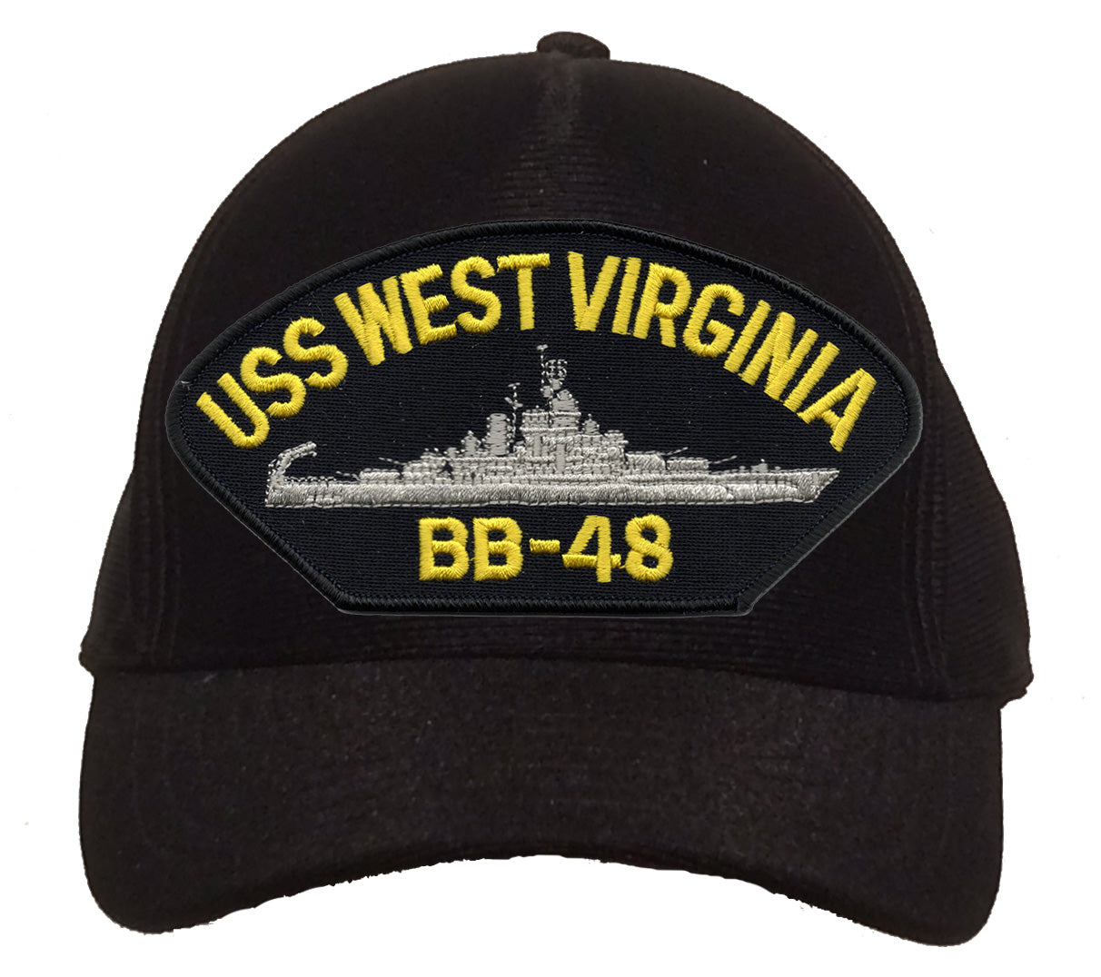 USS West Virginia BB-48 Cap
