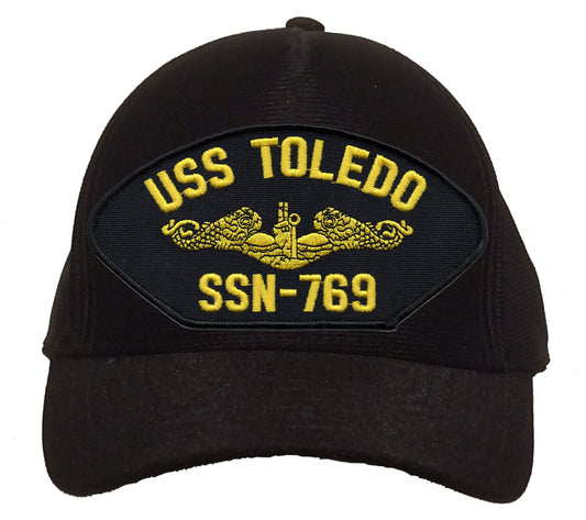 USS Toledo SSN-769 Gold Dolphins Cap