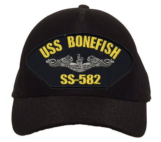USS Bonefish SS-582 Silver Dolphins Cap