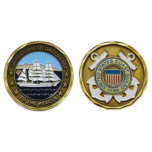 US Coast Guard "To The Rescue" Challenge Coin