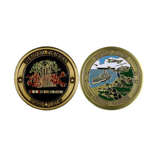 Vietnam Veteran 1959 to 1975 Challenge Coin