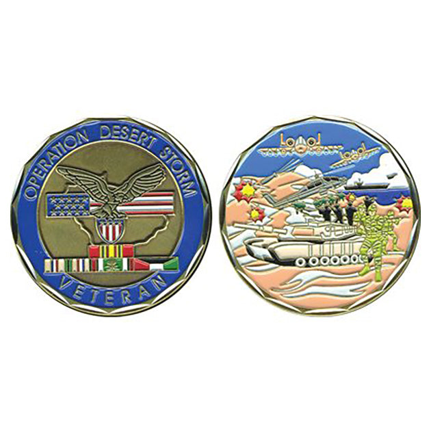 Operation Desert Storm Veteran Challenge Coin