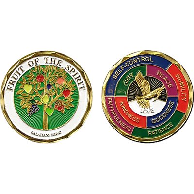 Fruit of the Spirit Challenge Coin