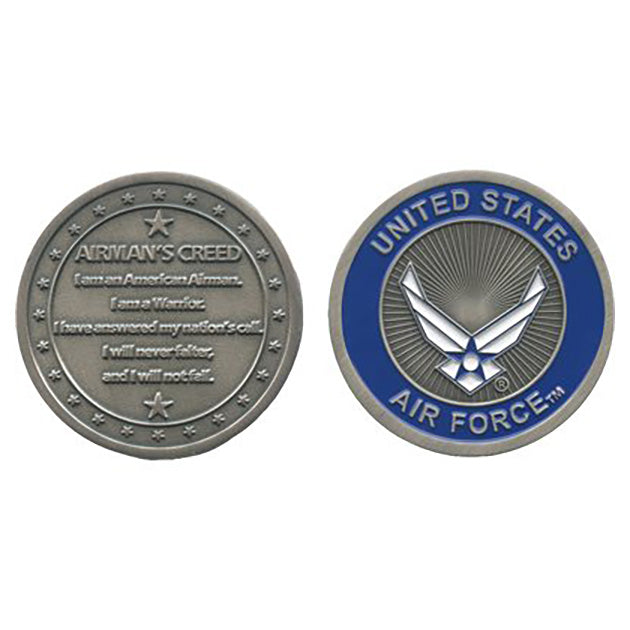 United States Air Force Airman's Creed Challenge Coin